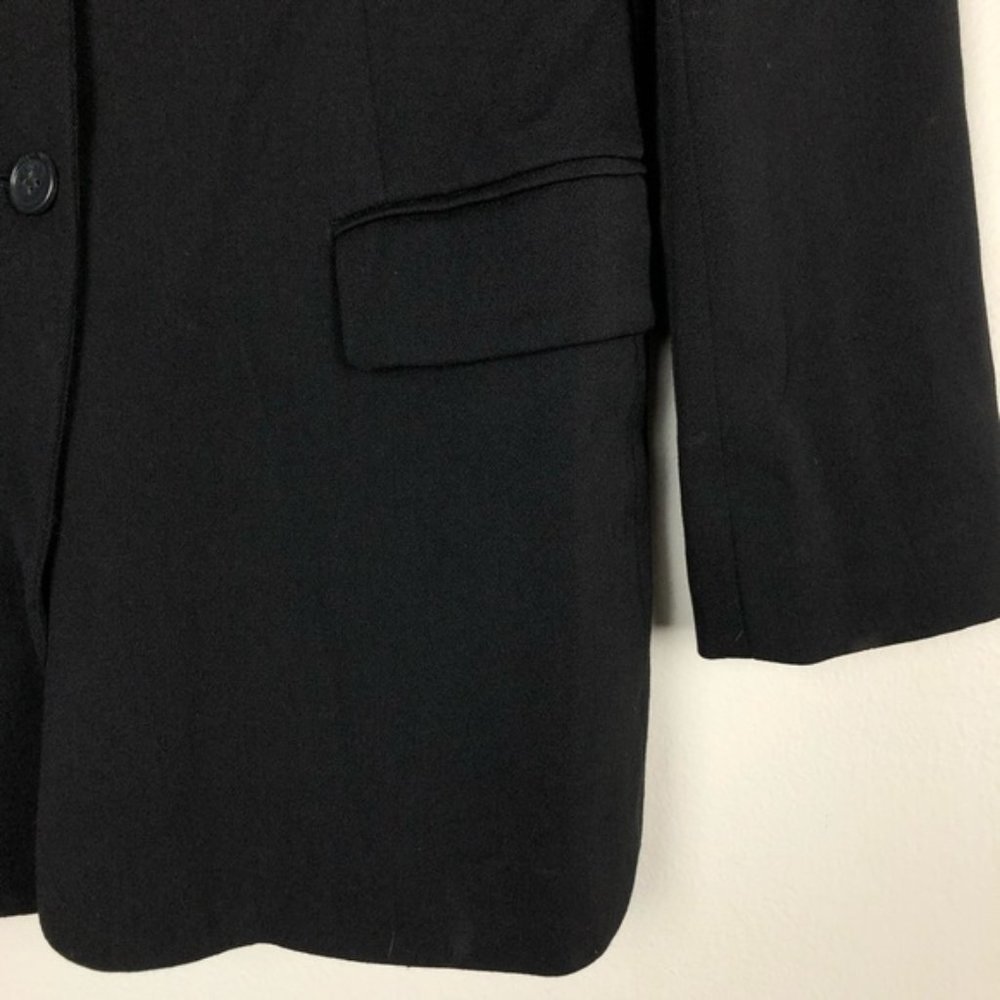 J. Crew Black Long 3 Button Blazer Jacket - image 2